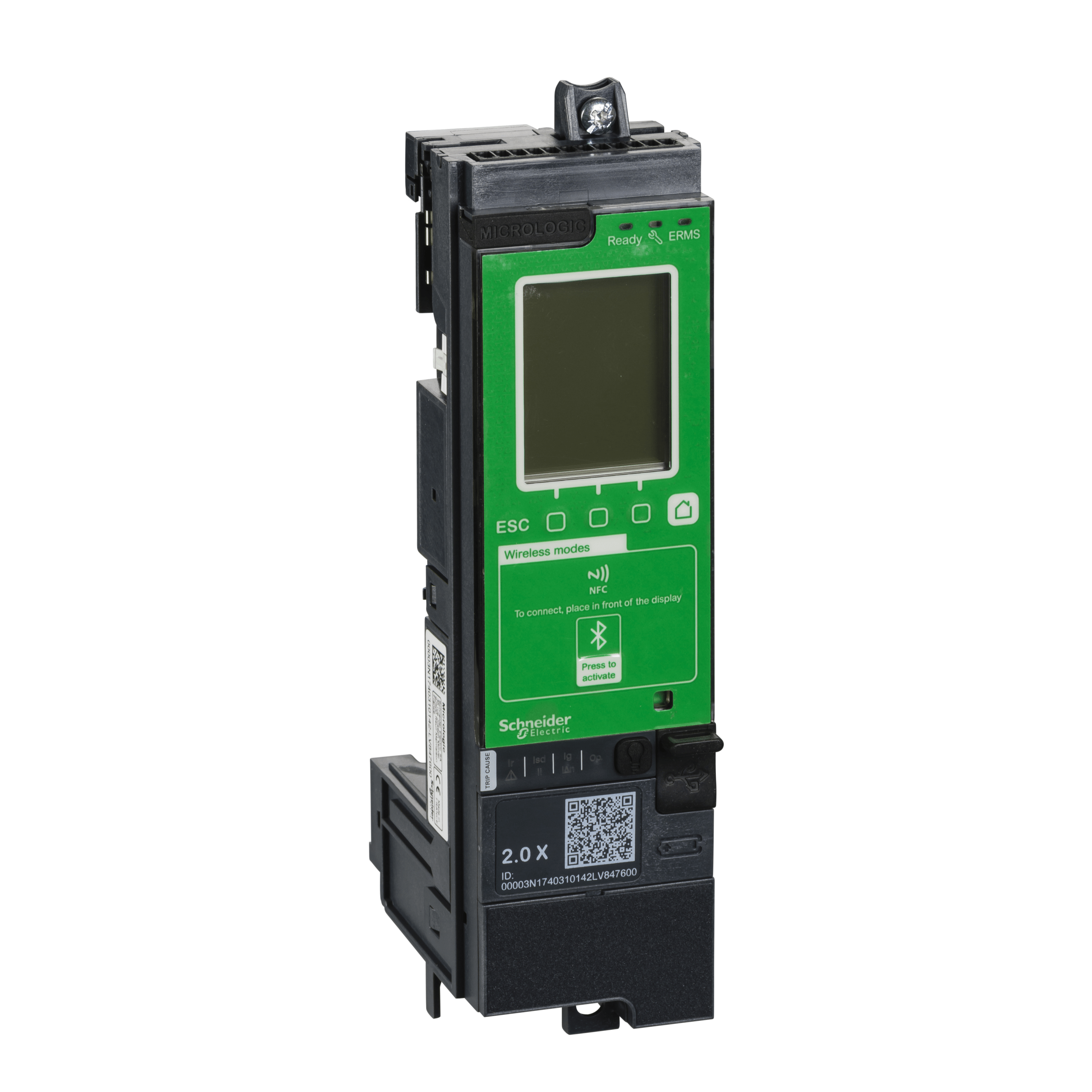 LV847280 - Micrologic 2.0 X control unit, for Masterpact MTZ circuit breakers, fixed, LI protections Schneider Electric
