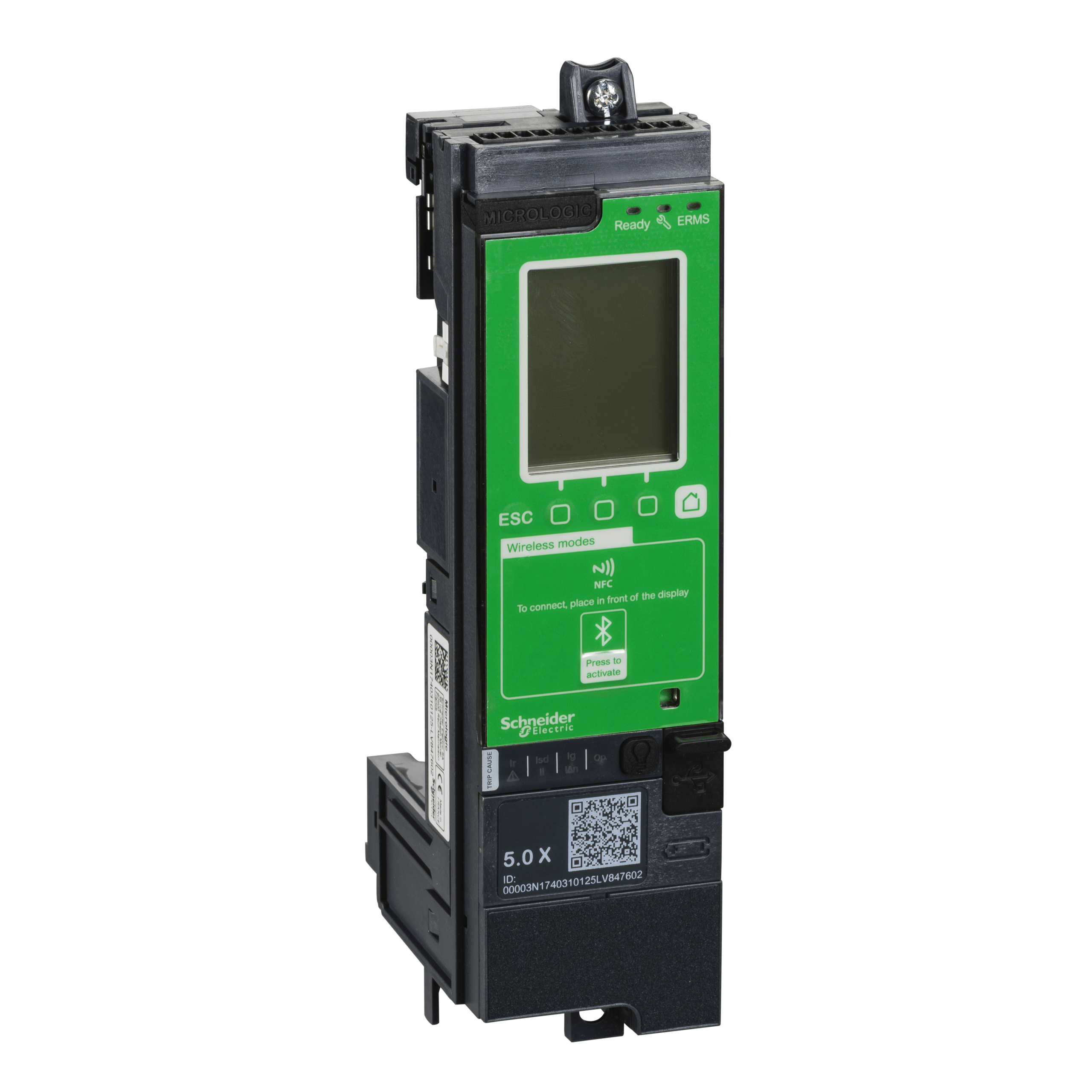 LV848499 - Micrologic 5.0 X control unit, for Masterpact MTZ2/MTZ3 circuit breakers, drawout, LSI protections Schneider Electric