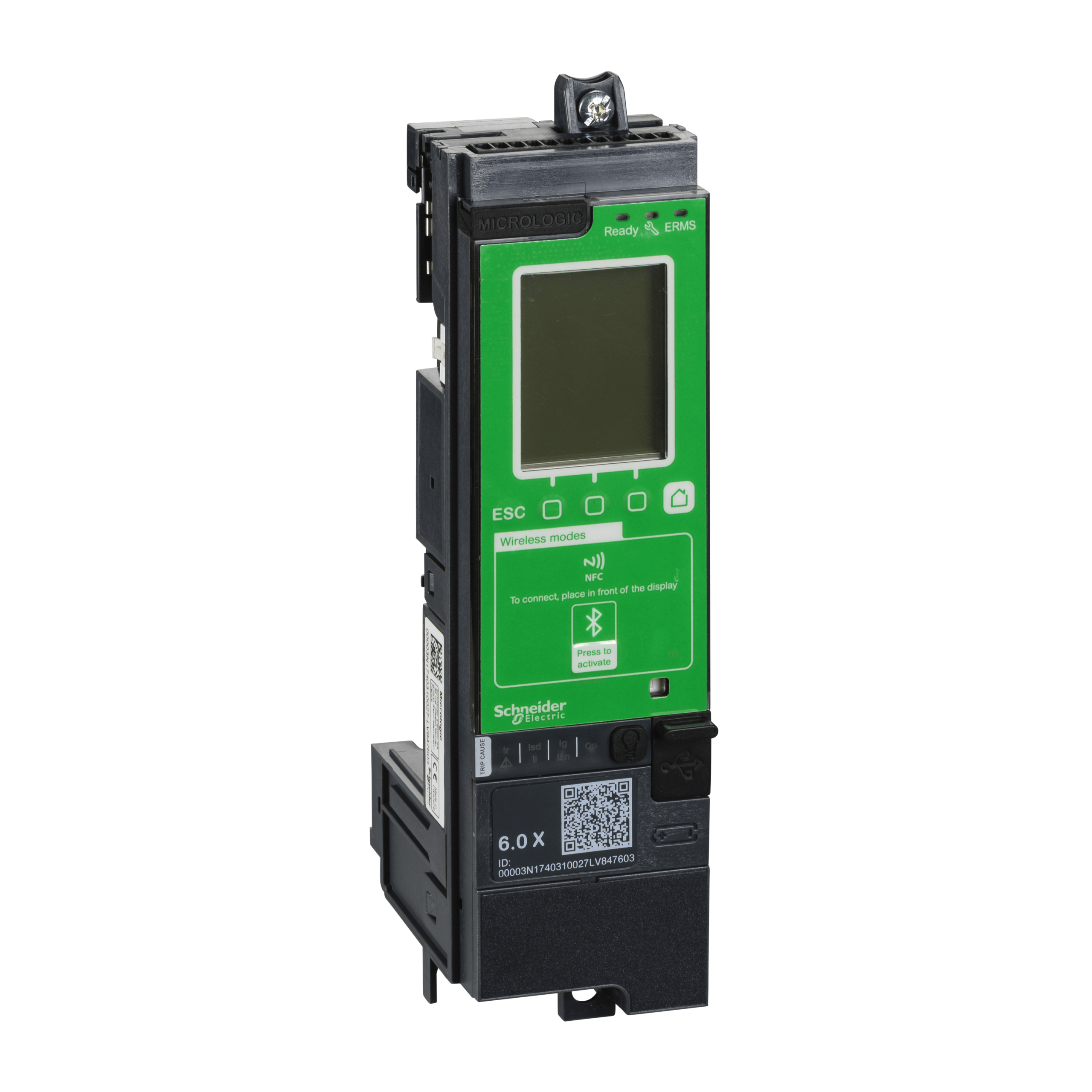 LV847288 - Micrologic 6.0 X control unit, for Masterpact MTZ circuit breakers, fixed, LSIG protections Schneider Electric