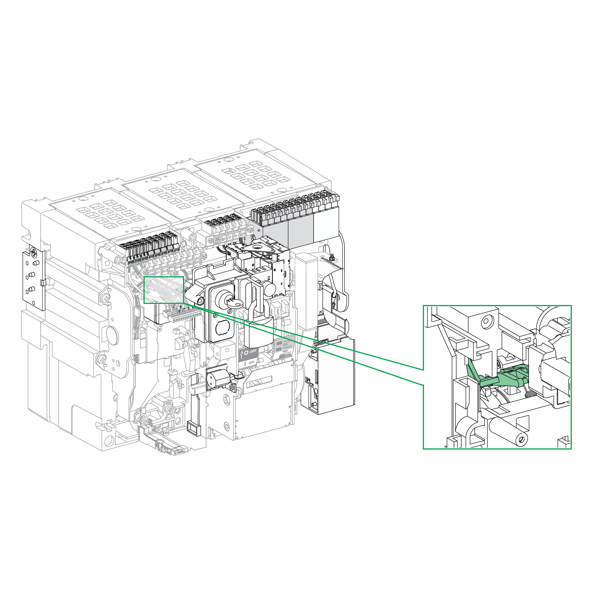 LV847346 - RAR automatic reset - for Masterpact MTZ2/MTZ3 fixed/drawout Schneider Electric