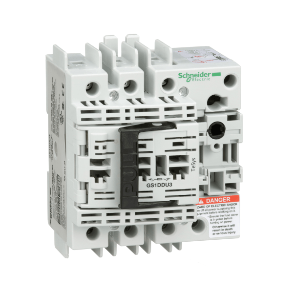 TeSys GS - switch-disconnector-fuse - 3 P - UL 30 A - fuse size CC Schneider Electric