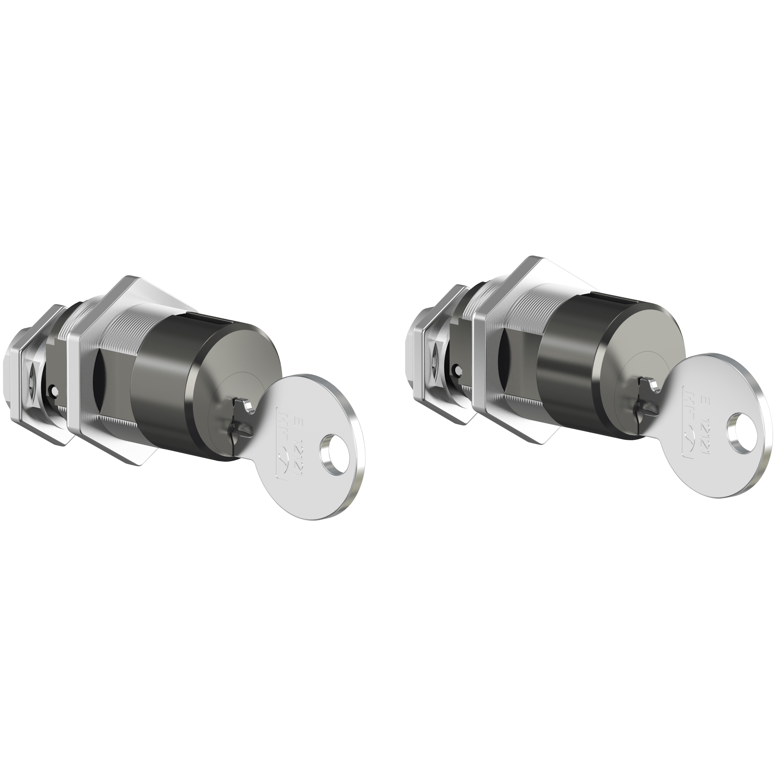 LV848573 - Chassis locking - 2 Ronis locks 1 key + adaptation kit - for MTZ2/MTZ3 Schneider Electric