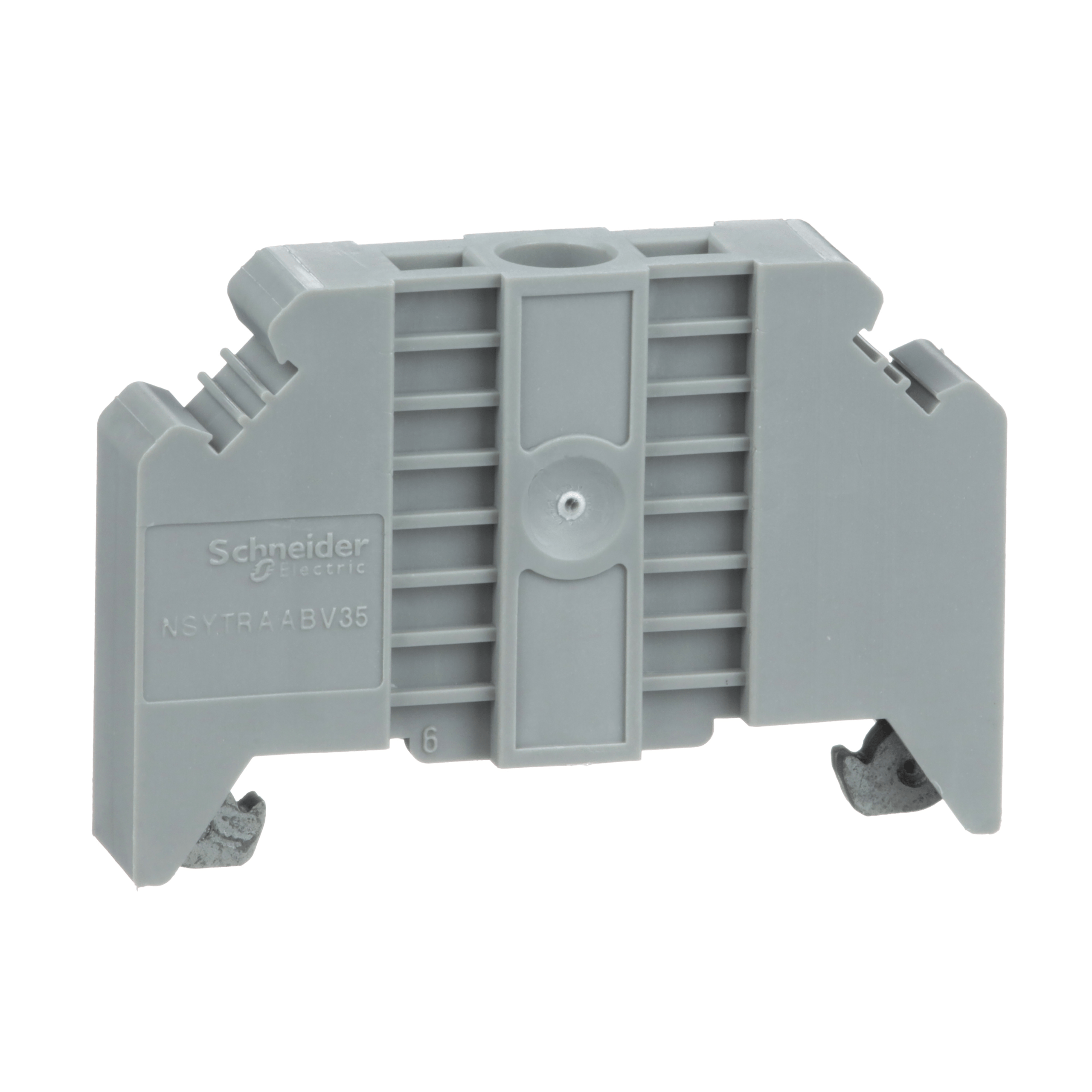 NSYTRAABV35 - End clamp w/ screw Schneider Electric