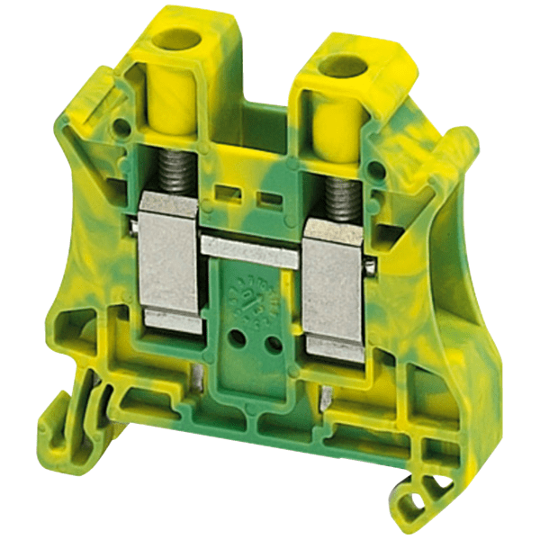 NSYTRV102PE — NSYTRV102PE - SCREW TERMINAL, PROTECTIVE EARTH, 2 POINTS, 10MM², GREEN-YELLOW Schneider Electric