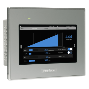 PFXST6200WAD - 4"W touch panel display, 1COM, 1Ethernet, USB host&device, 24VDC Pro-face by Schneider Electric