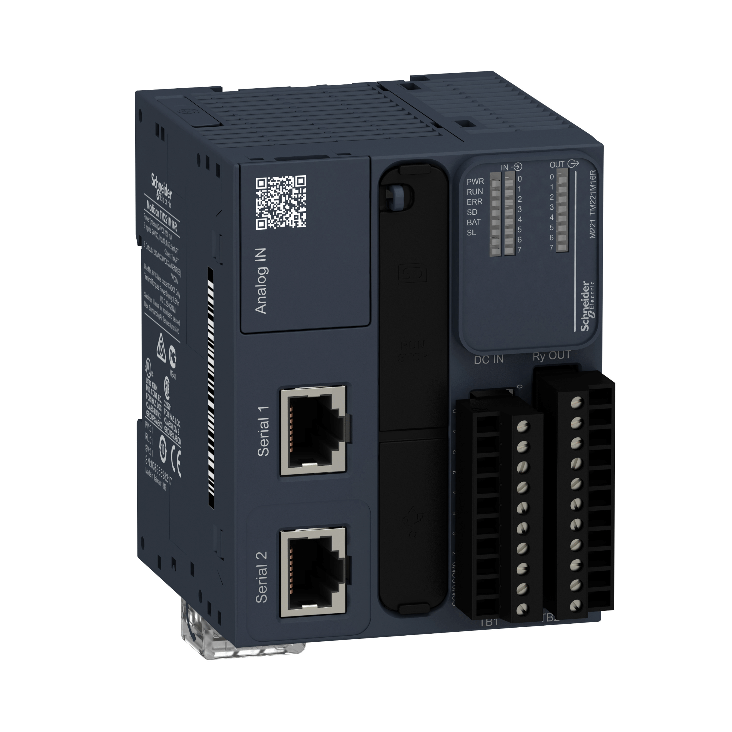 TM221M16R - Logic controller, Modicon M221, 16 IO relay Schneider Electric