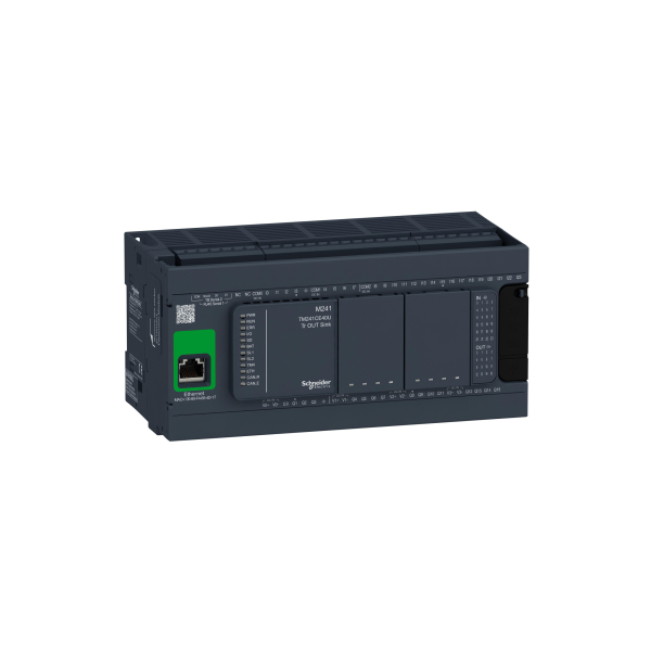 Logic controller, Modicon M241, 40 IO transistor NPN Ethernet