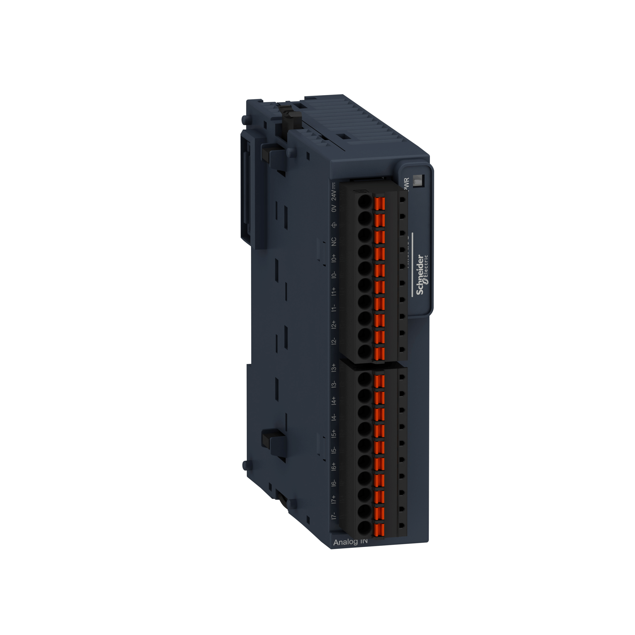 TM3AI8G - Analog input module, Modicon TM3, 8 inputs (spring) 24 VDC Schneider Electric