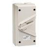 WHT63_GY - Kavacha - 63A - 440V - Surface Mount triple Pole Isolating Switch - IP66 Clipsal