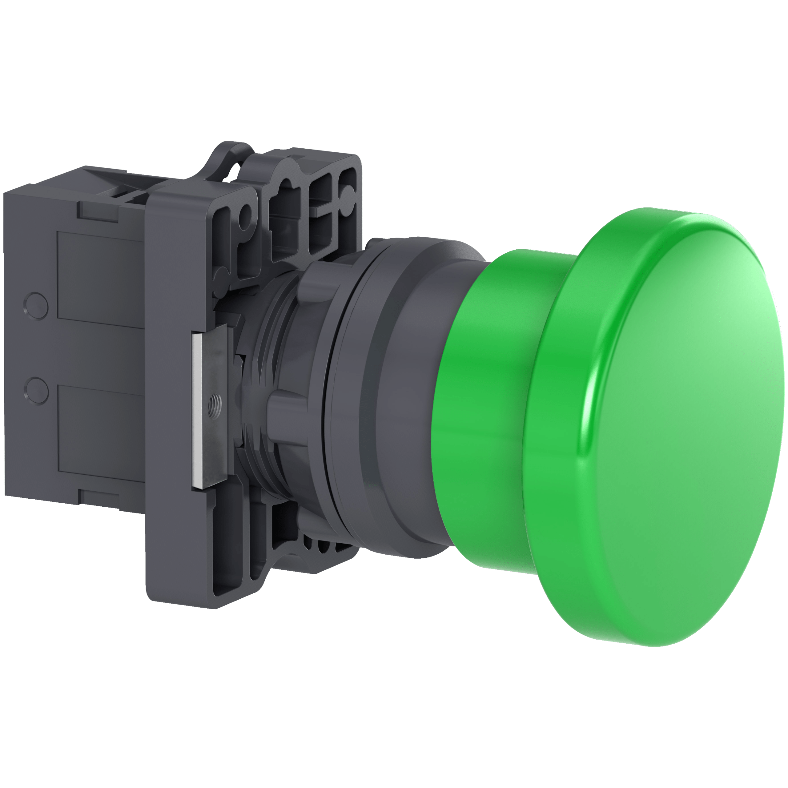 XA2EC31 - push-button Ø22 - mushroom head Ø40 - green - 1NO Schneider Electric