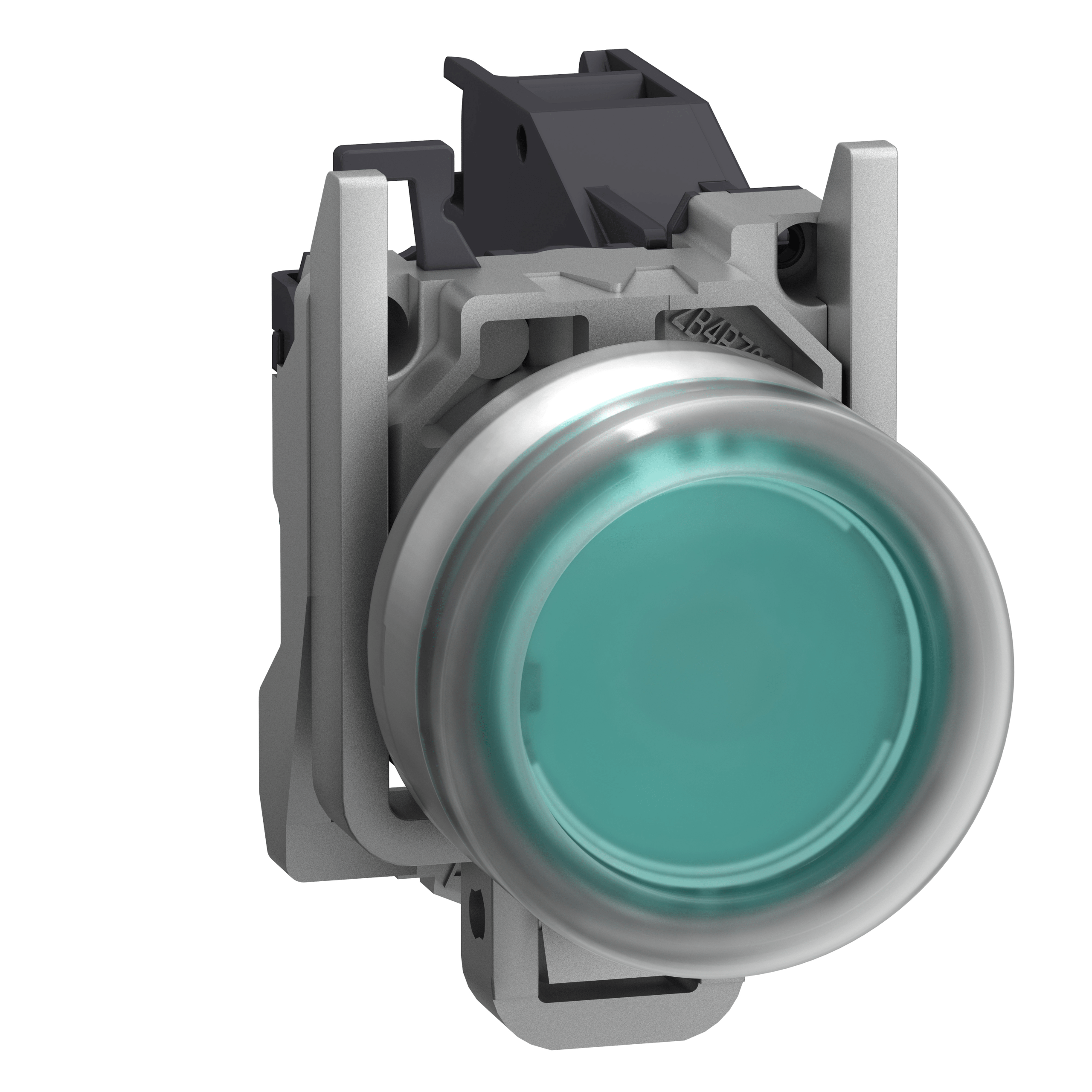 XB4BP31GEX - Complete push button, Harmony XB4, Explosive atmosphere, pushbutton green with boot Schneider Electric