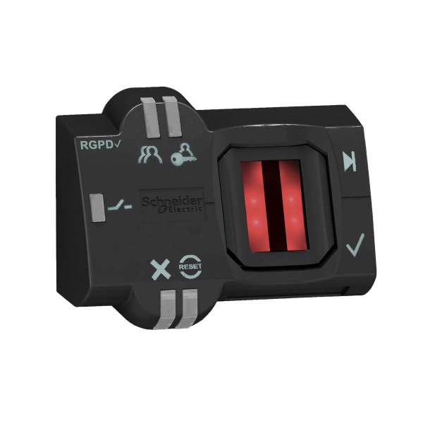 XB5S6B2M12 — XB5S6B2M12 - Harmony XB5S, Biometric switch bistable RGPD, plastic, Ø22, connection by M12 connector, 24 V AC/DC Schneider Electric