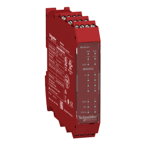XPSMCMMX0802 - 8 inputs 2 output pairs expansion module with screw term Schneider Electric