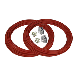 XY2CZ96200 - Telemecanique Emergency stop rope pull switches XY2C, XY2CED mounting kit accessories & cable D=5 mm L=2x100m Telemecanique Sensors