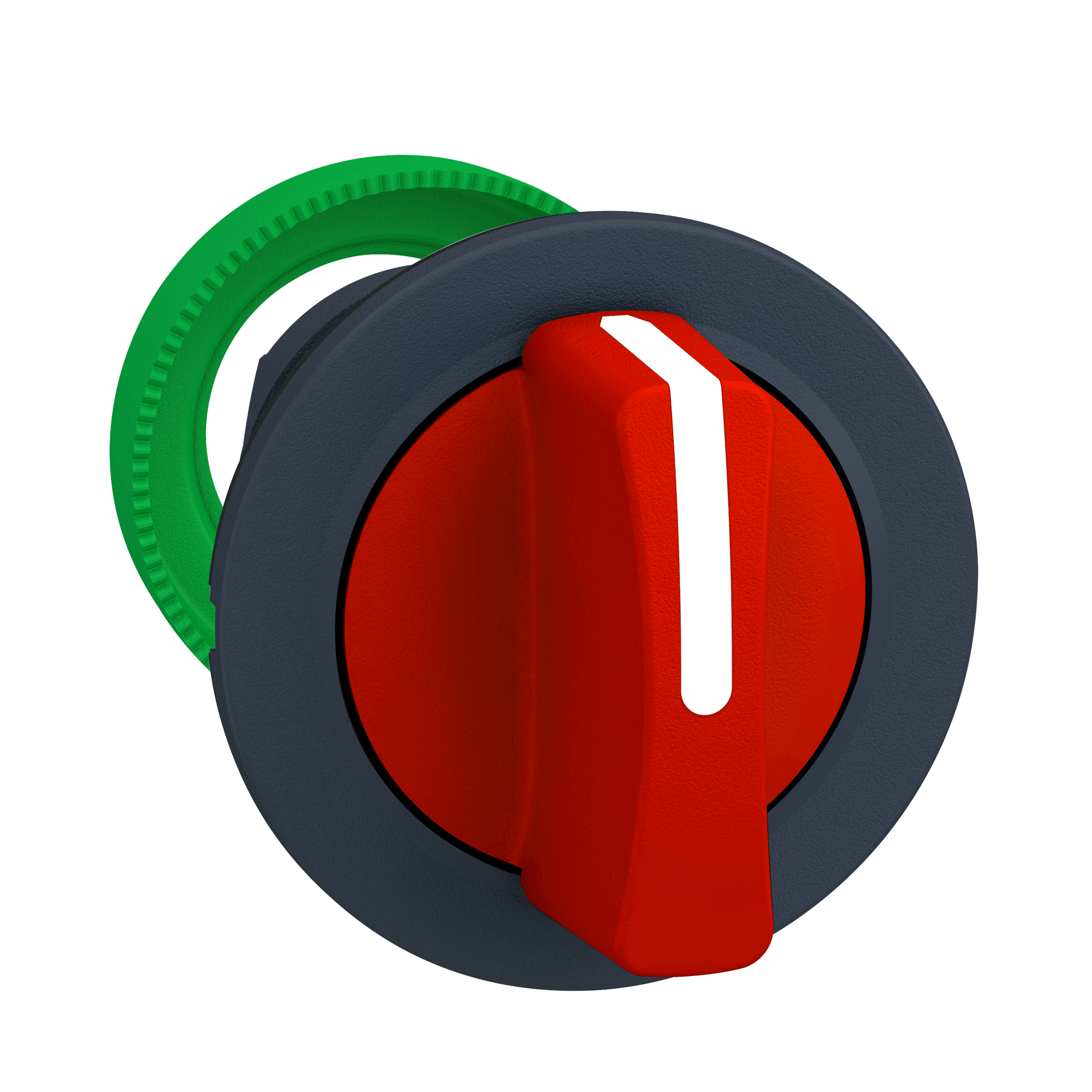 ZB5FD504 - Head for selector switch, Harmony XB5, flush mounted red 3 pos return center Schneider Electric
