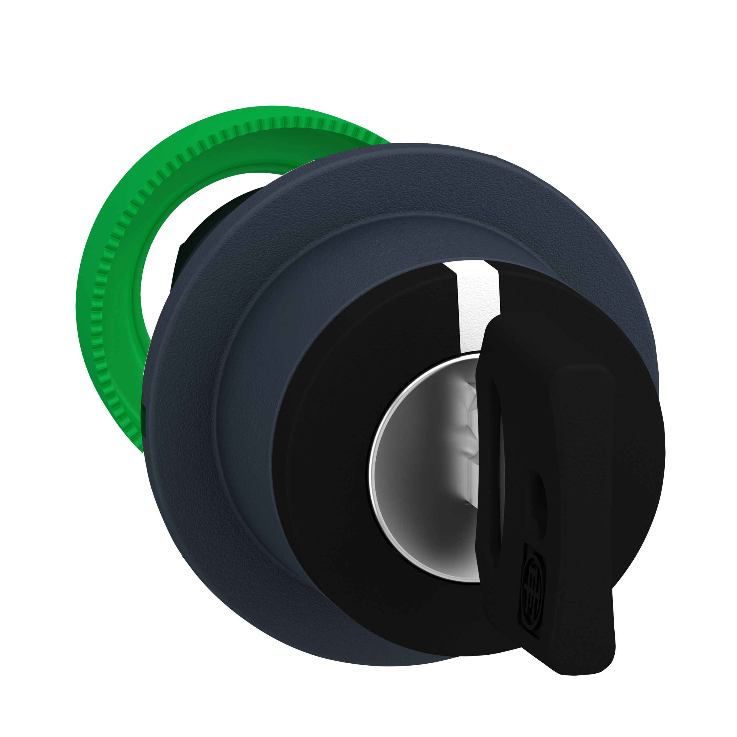 ZB5FG06D - Head for key selector switch, Harmony XB5, flush mounted 8D1 3 pos return left to center Schneider Electric