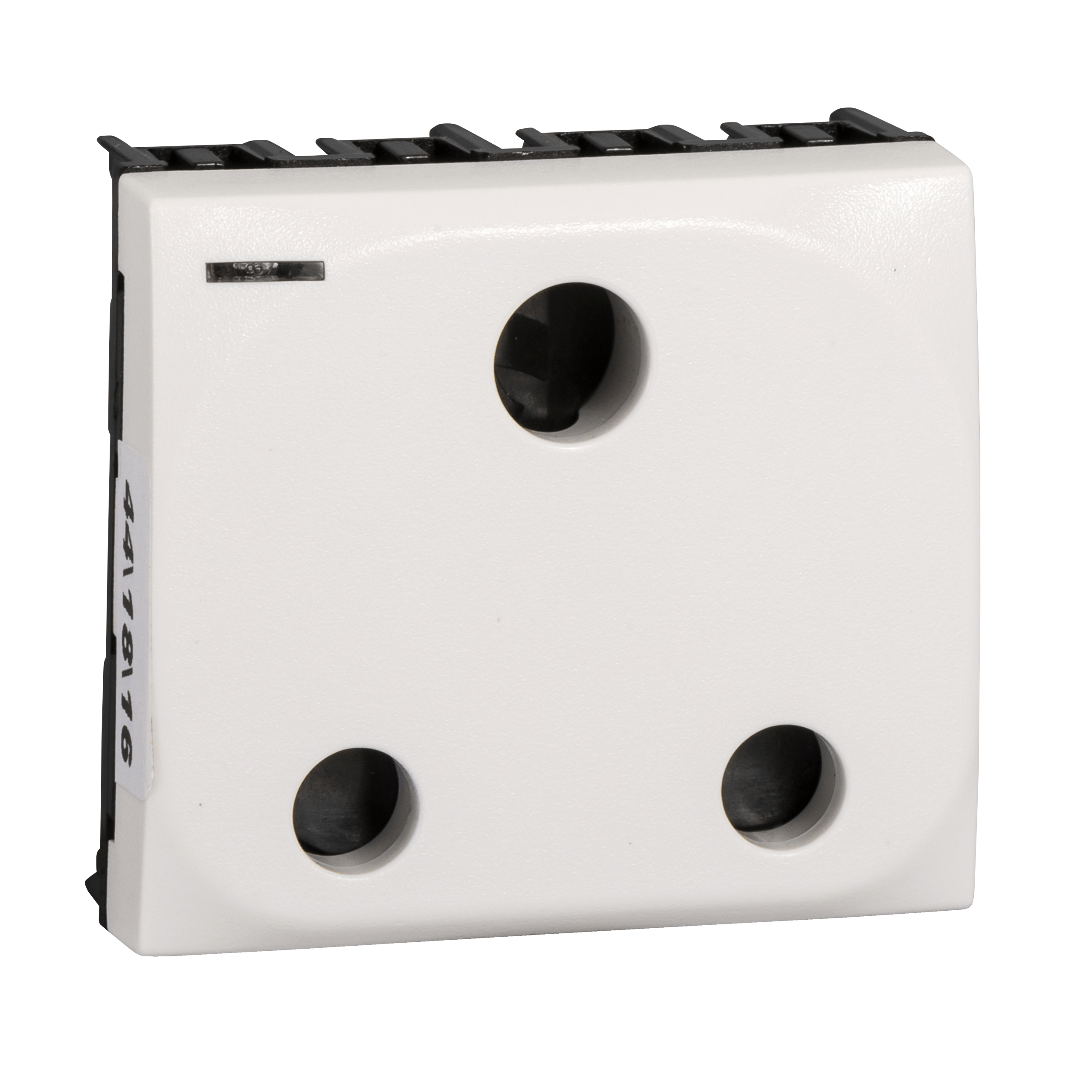 ZZA_3015ASWLEDWE - 16 Amp standard auto-socket module - white LED Schneider Electric