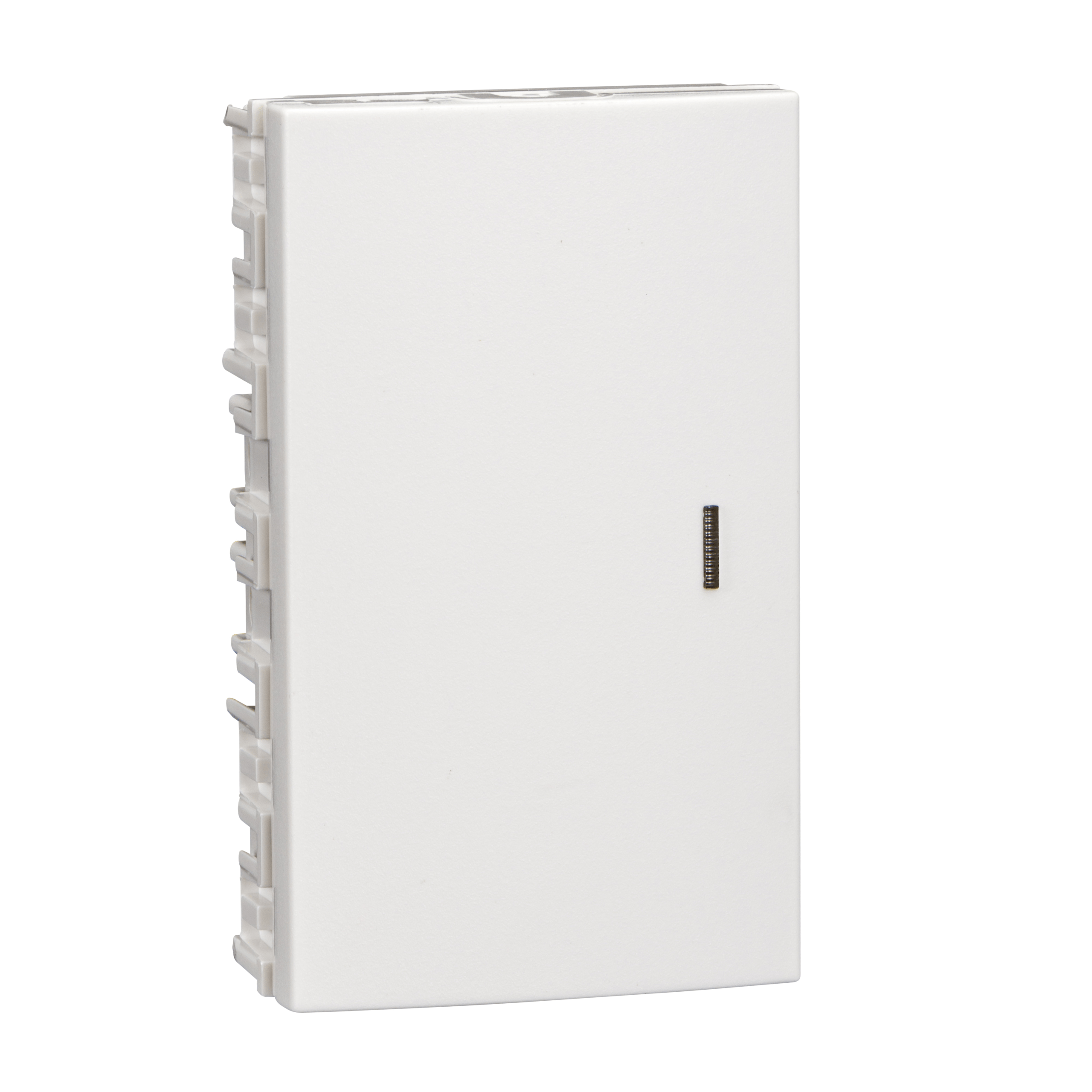 ZZA_40/2/3A3.0MSWE - Large single pole, 2 way spring loaded switch module (3 module wide) -white Schneider Electric