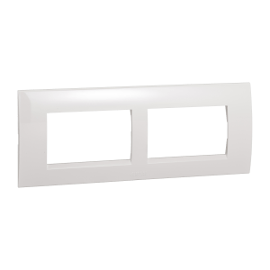 ZZA_S3000WE - Standard horizontal surround 100mm x 50mm - white Schneider Electric