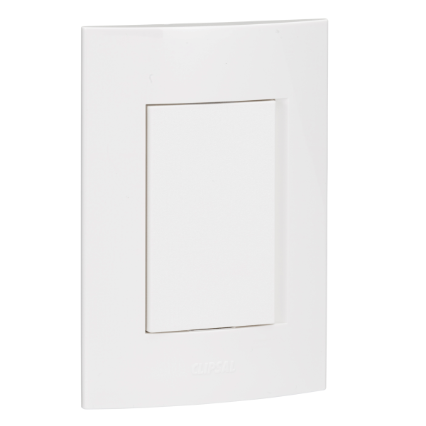 ZZA_S3030XVWE — ZZA_S3030XVWE - Blank-vertical mount - 100mm x 50mm Schneider Electric