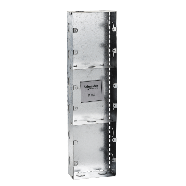 ZZA_ST84/3 — ZZA_ST84/3 - S2000 - WallBox - 3 Gangs Galvanised Schneider Electric