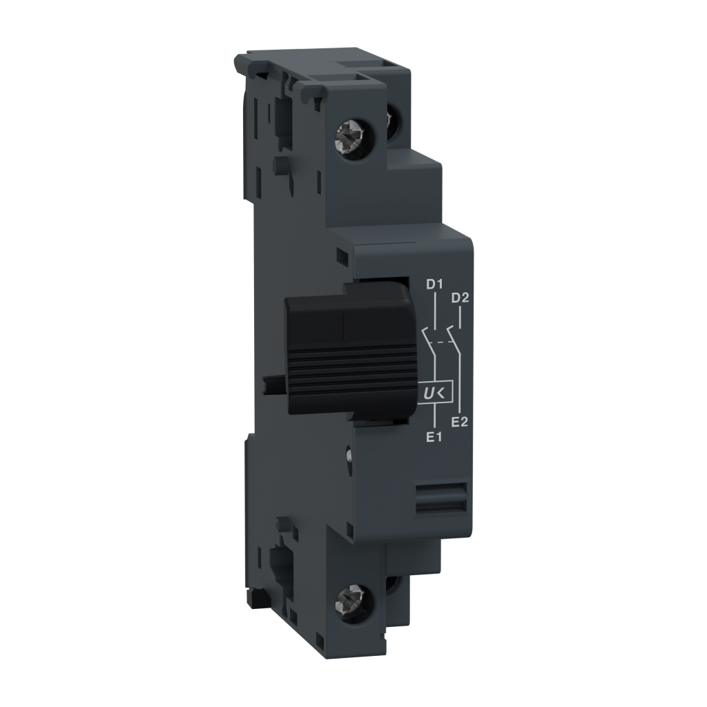 GVAX385 - Undervoltage release (MN), TeSys GV2, 380-400V AC 50Hz / 440V AC 60Hz, safety device for use with GV2ME Schneider Electric