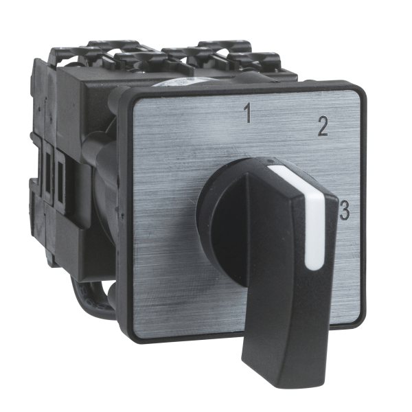K1D002ULH — K1D002ULH - Harmony K1, K2, Cam changeover switch 2 poles, 45°, 12 A, screw mounting Schneider Electric
