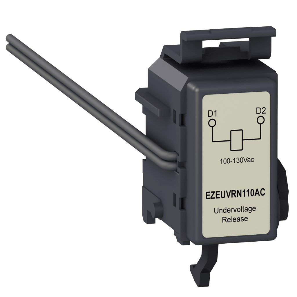 EZEUVRN200AC - undervoltage release UVRN - 200 V AC - for EZC250, EZCV250 Schneider Electric