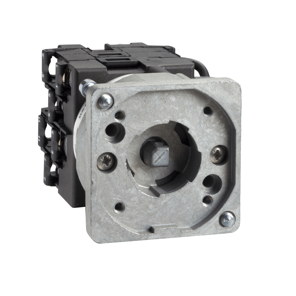 K1H014NX - body for stepping switch - 2-pole - 45° - 12 A - for Ø 22 mm Schneider Electric