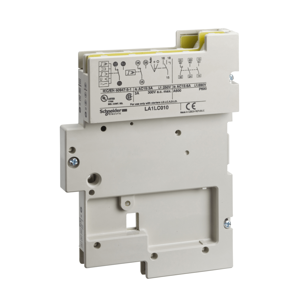 LA1LC010 - TeSys integral - auxiliary contact - 2 NO + 1 NC + 3C C/O Schneider Electric