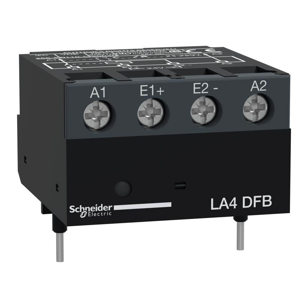 LA4DFB - TeSys D - interface amplifier module - relay - 24 V DC / 250 V AC Schneider Electric