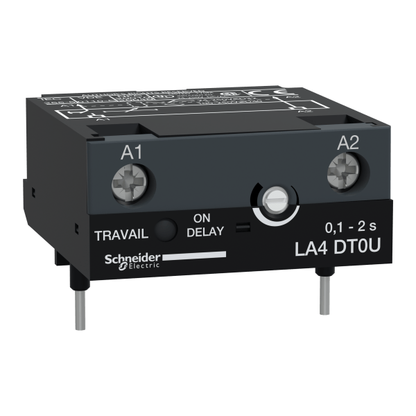 electronic timer module - type on delay 0.1...2 s - 24...250 V DC/AC