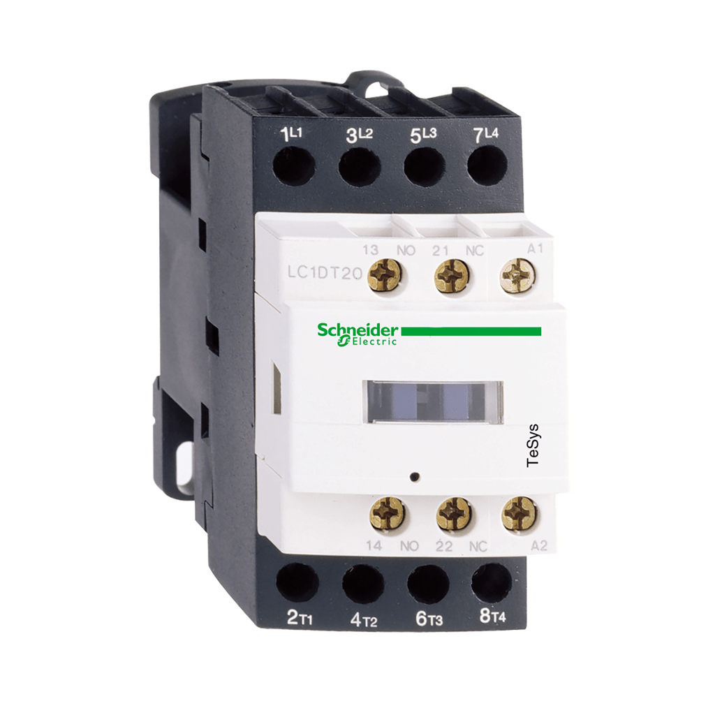 LC1D098FD - TeSys D contactor - 4P(2 NO + 2 NC) - AC-1 - <= 440 V 20 A - 110 V DC coil Schneider Electric