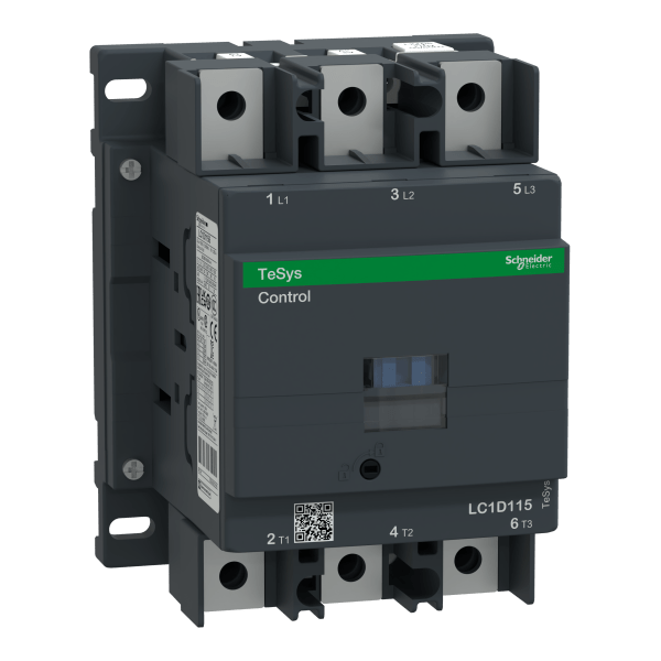 LC1D1156P7 — LC1D1156P7 - TeSys D contactor - 3P(3 NO) - AC-3 - <= 440 V 115 A - 230 V AC 50/60 Hz coil Schneider Electric