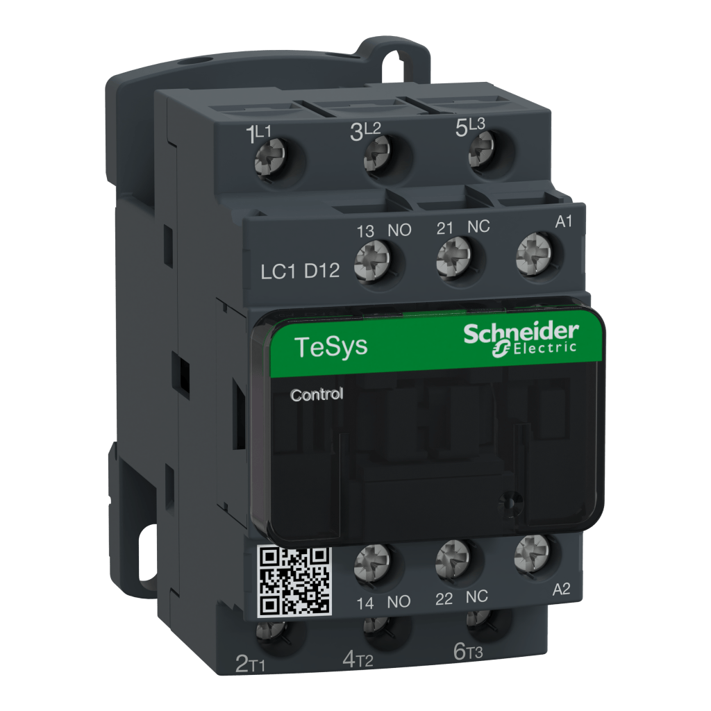LC1D12V7 - TeSys D contactor - 3P(3 NO) - AC-3 - <= 440 V 12 A - 400 V AC coil Schneider Electric