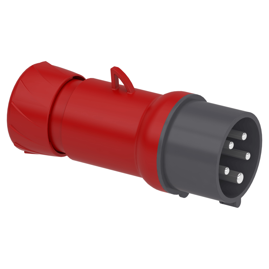 PKE16M435 - PratiKa wander plug - straight - 16 A - 3P + N + E - 380...415 V AC - IP44 Schneider Electric