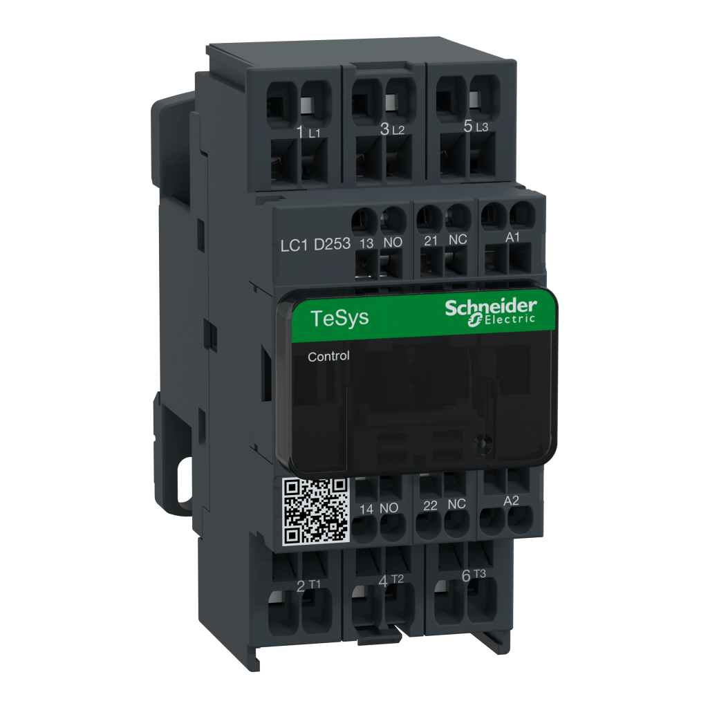 LC1D253B7 - TeSys D contactor - 3P(3 NO) - AC-3 - <= 440 V 25 A - 24 V AC coil Schneider Electric