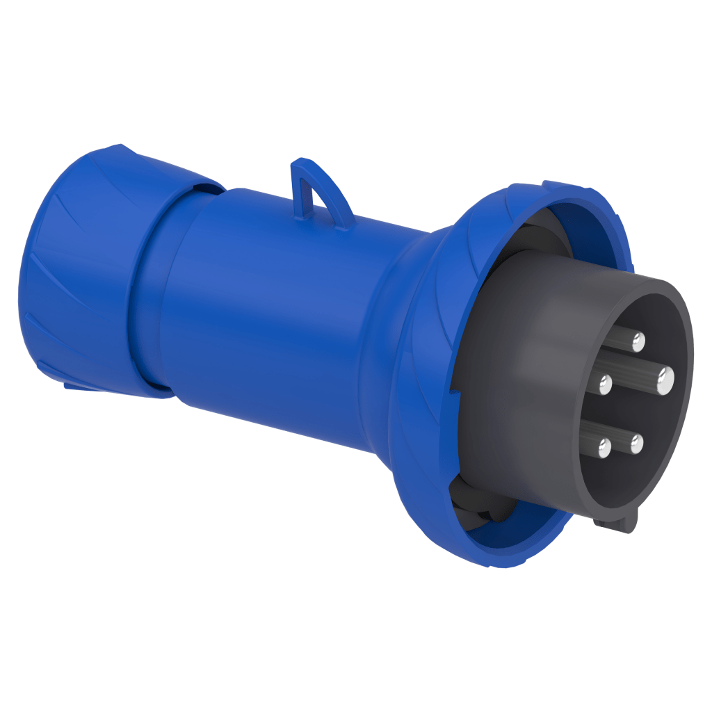 PKE16M725 - PratiKa wander plug - straight - 16 A - 3P + N + E - 200...250 V AC - IP67 Schneider Electric