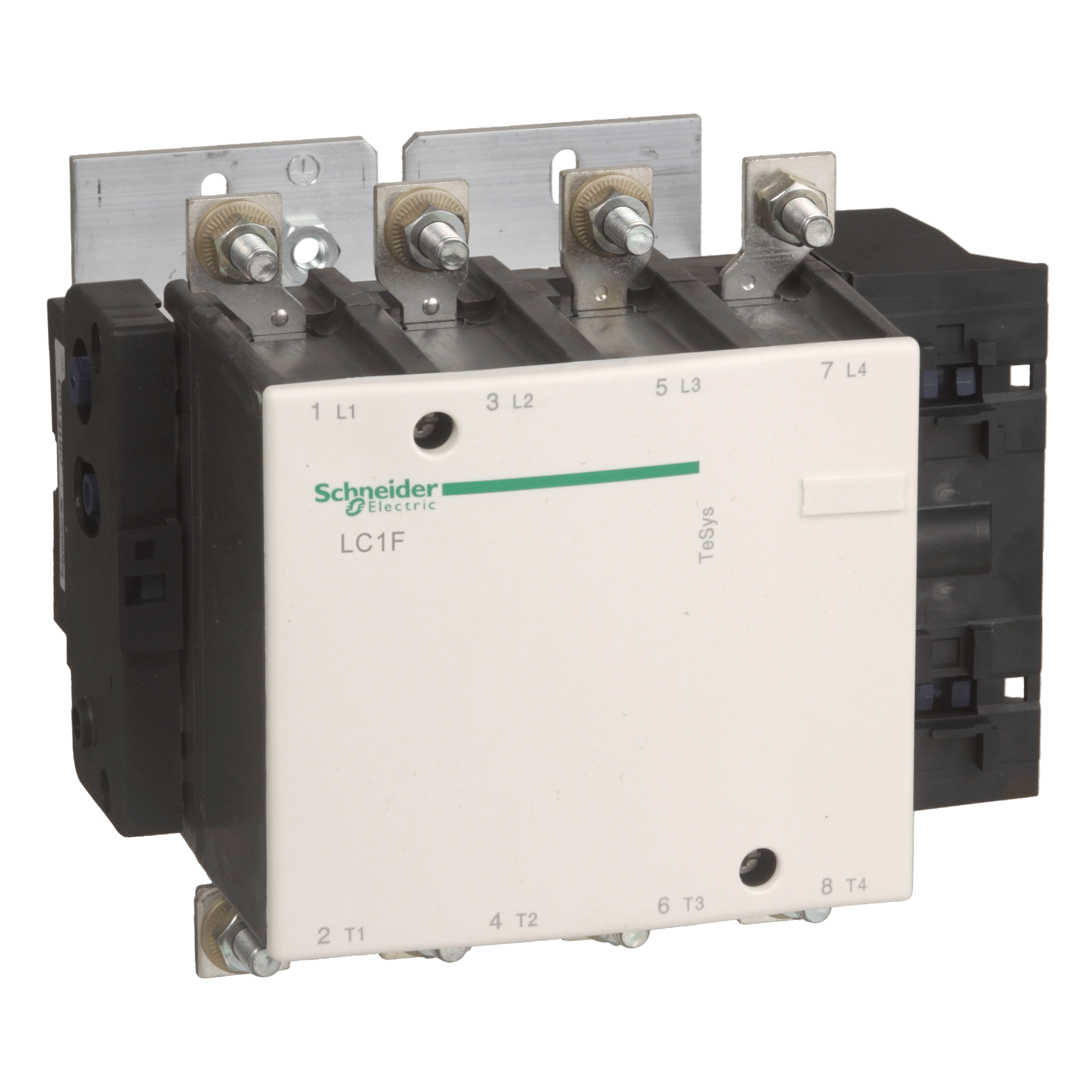 LC1F2254 - TeSys F contactor - 4P(4 NO)-AC-1 <= 440V 315A with coil LX9 - 24...575V AC 40/400Hz, LX4 - 24...460V DC, LXE - 100...250V AC 50/60Hz or 100…380V DC Schneider Electric