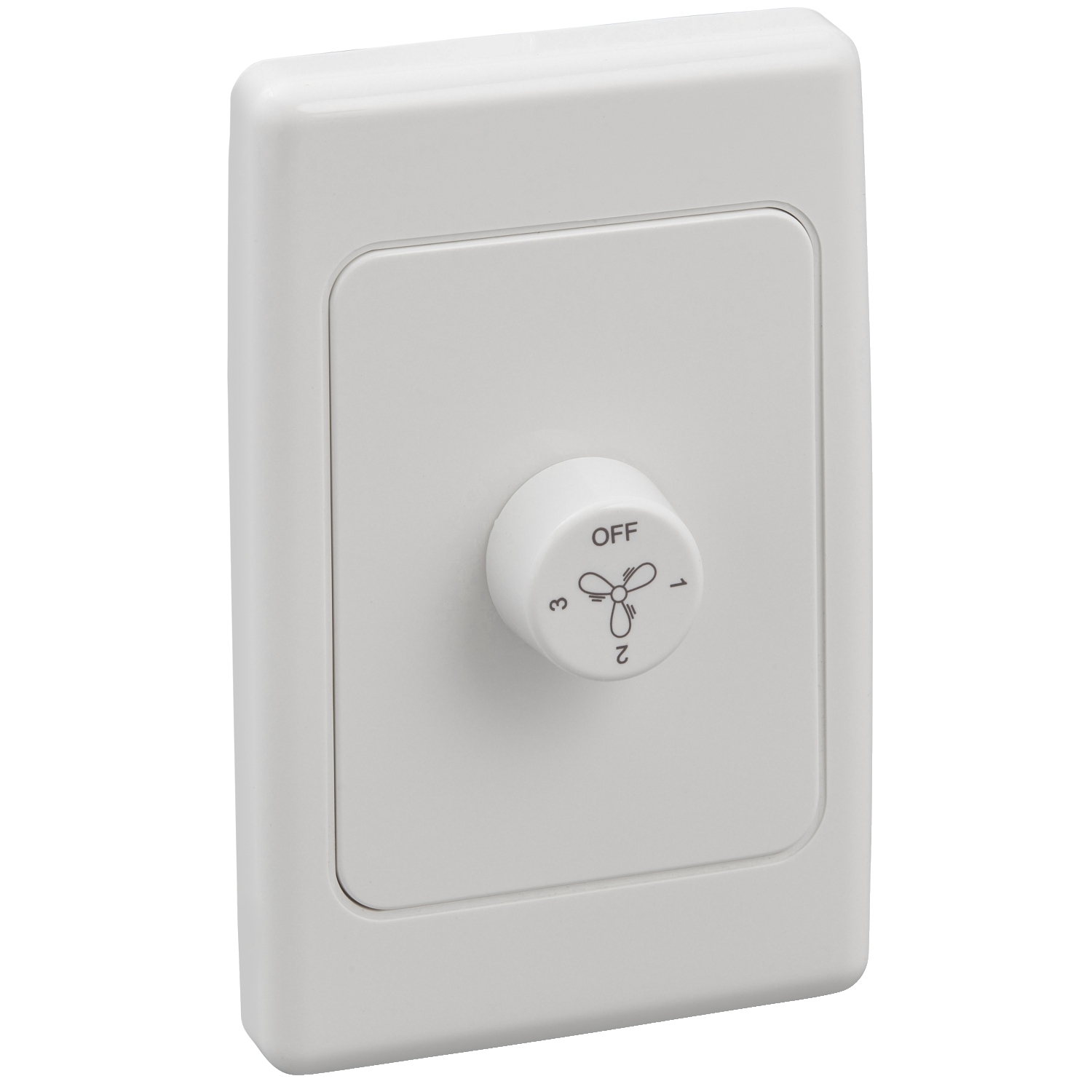 2031VF3CSF-WE – Fan Speed Controller 30 Series Module - Assembled - Rotary - 3 Speed - 250 V - 75VA - White Electric | Cli…