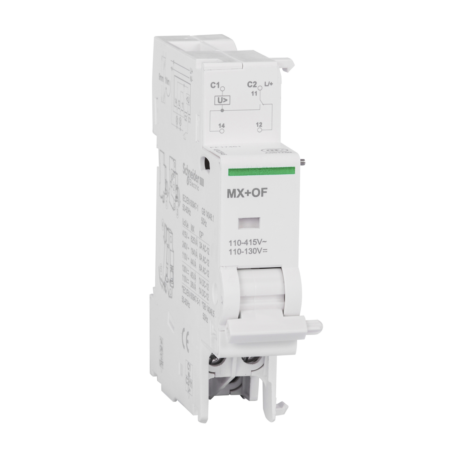 A9N26946 – MX Shunt Trip MX plus 1 OF 220-415Vac dc | Schneider Electric