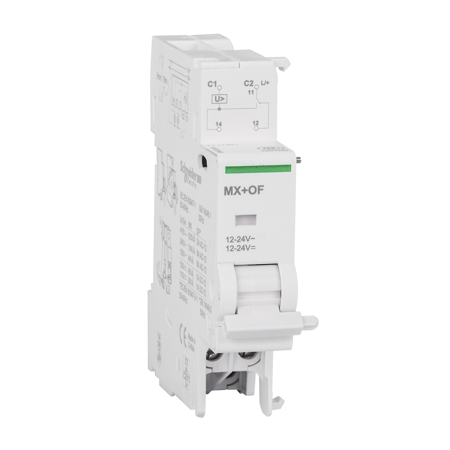 A9N26948 – MX Shunt Trip MX plus 1 OF 24Vac dc | Schneider Electric