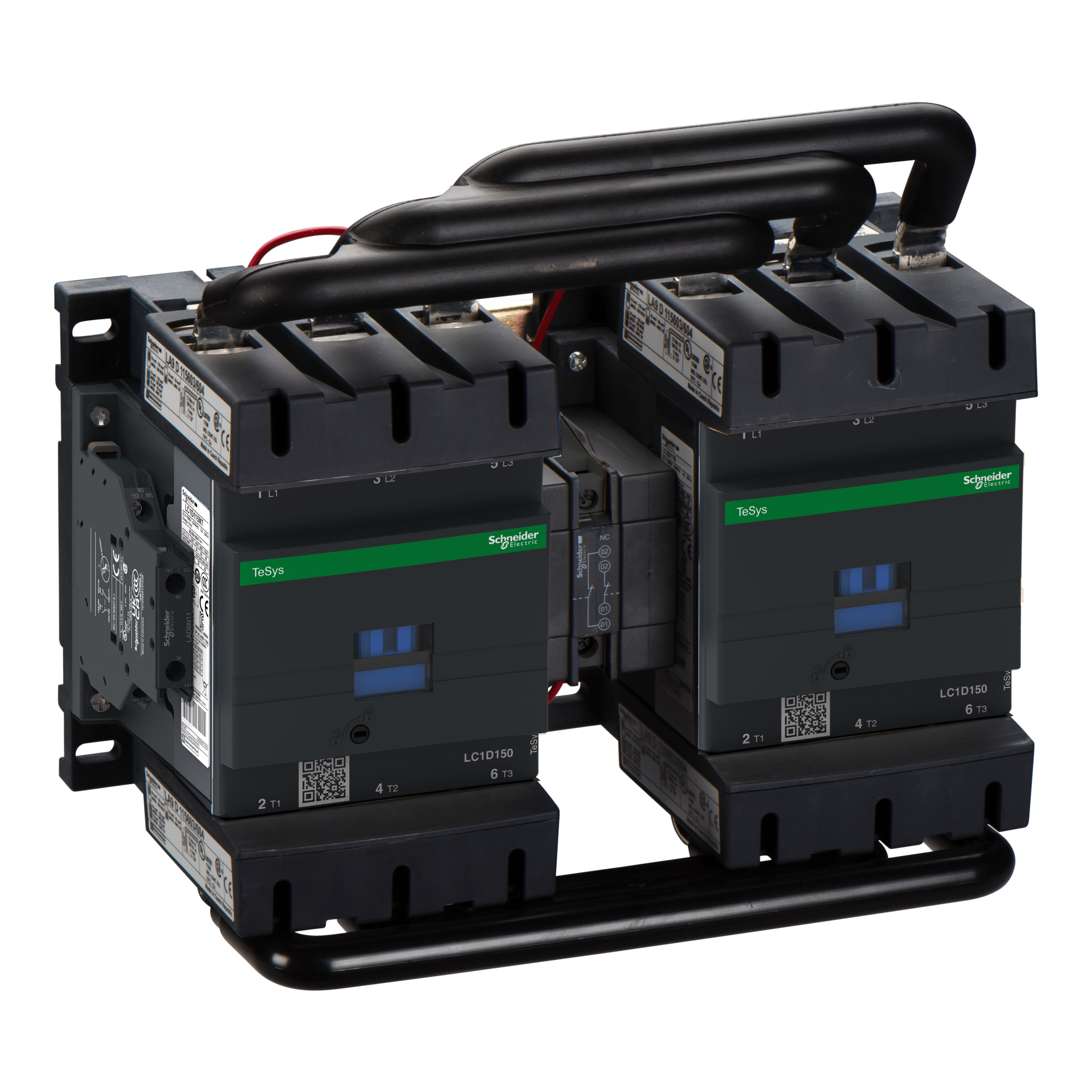 LC2D150F7 - TeSys D reversing contactor - 3P(3 NO) - AC-3 - <= 440 V 150 A - 110 V AC coil Schneider Electric