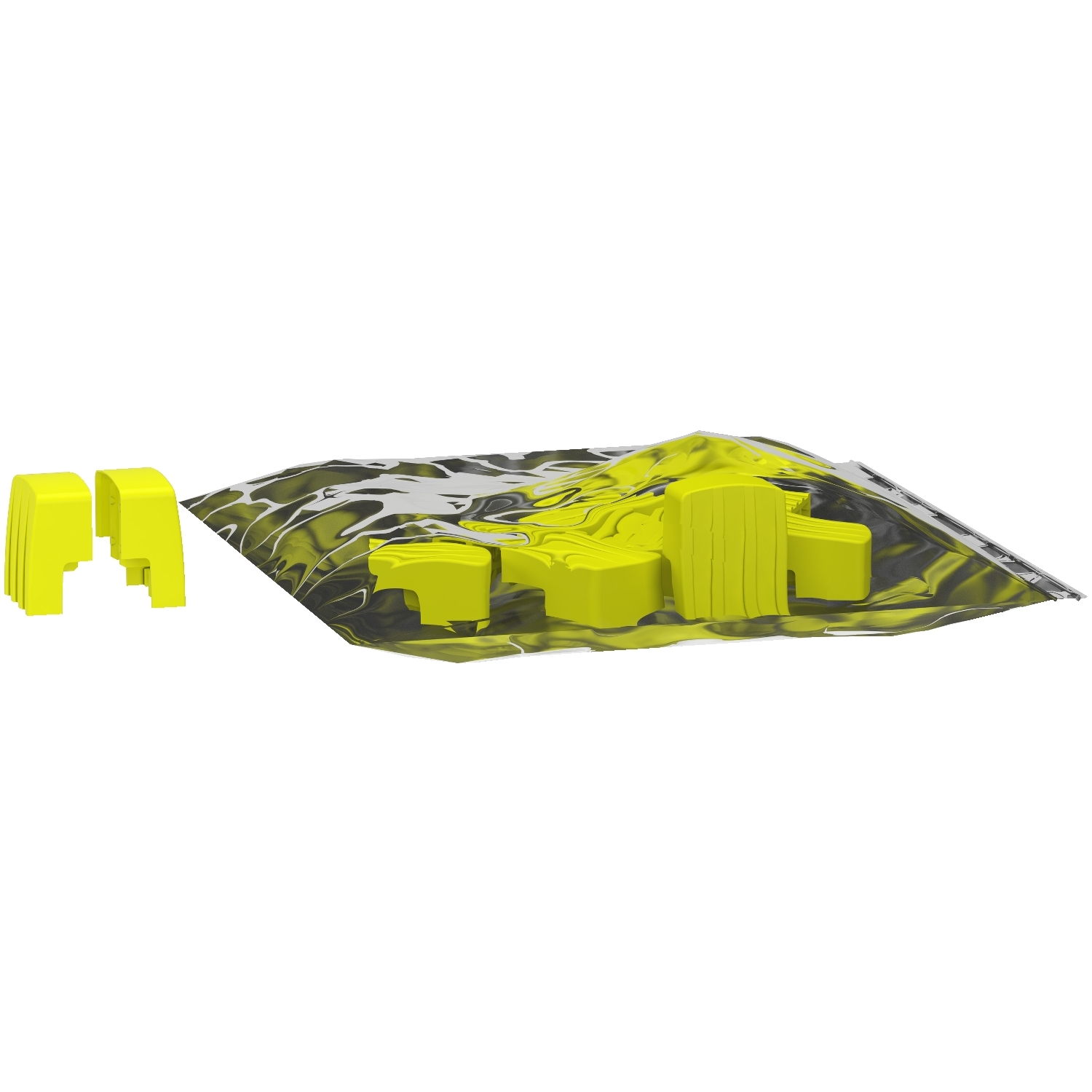 A9XPE310 – Set of 10 end caps 3 Poles for Acti9 | Schneider Electric