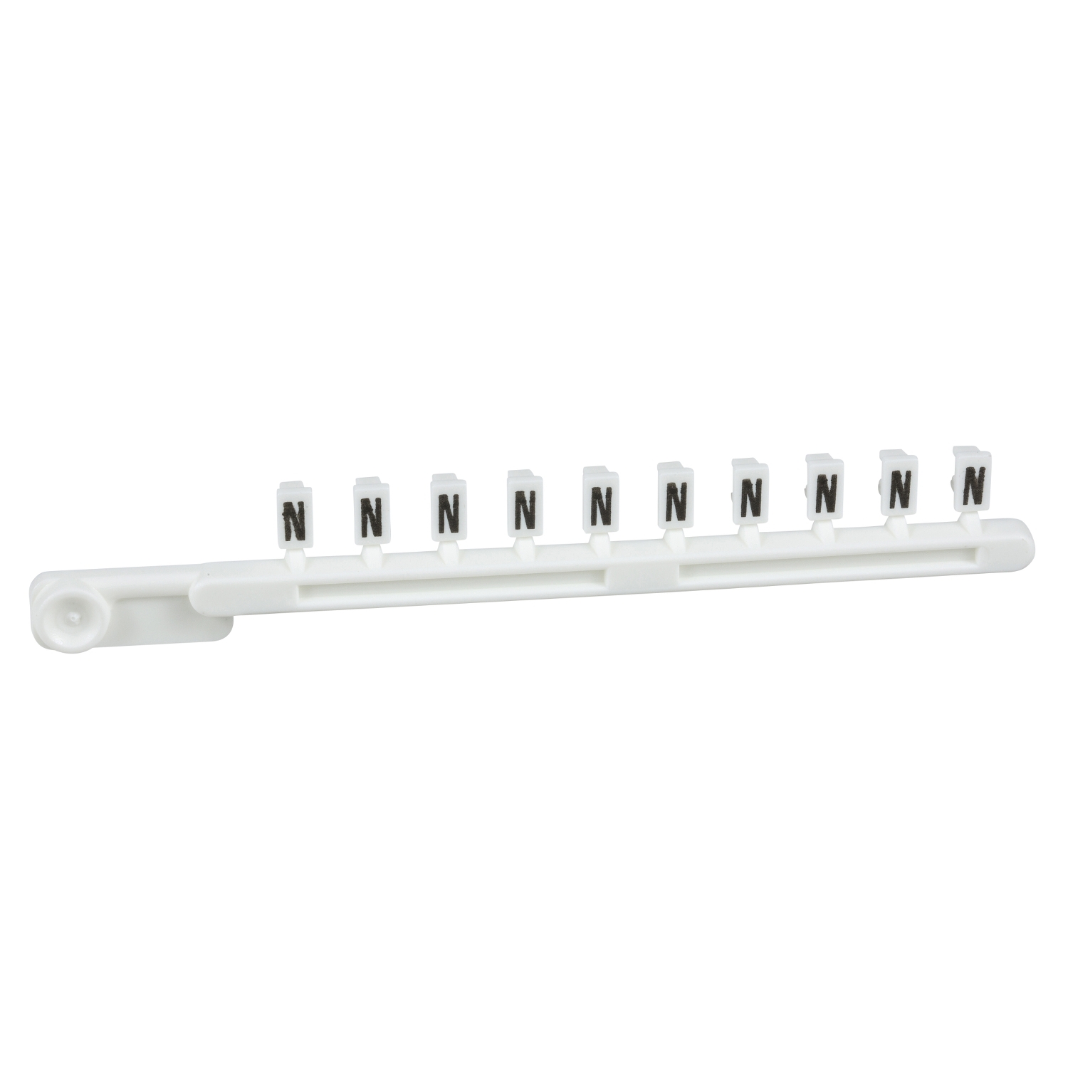 AB1GN – TERMINAL MARKER "N" - STRIP OF 10 | Schneider Electric