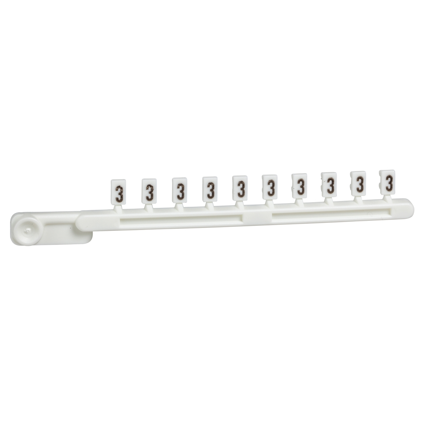 AB1R3 – TERMINAL MARKER NO.3 -STRIP OF 10 | Schneider Electric