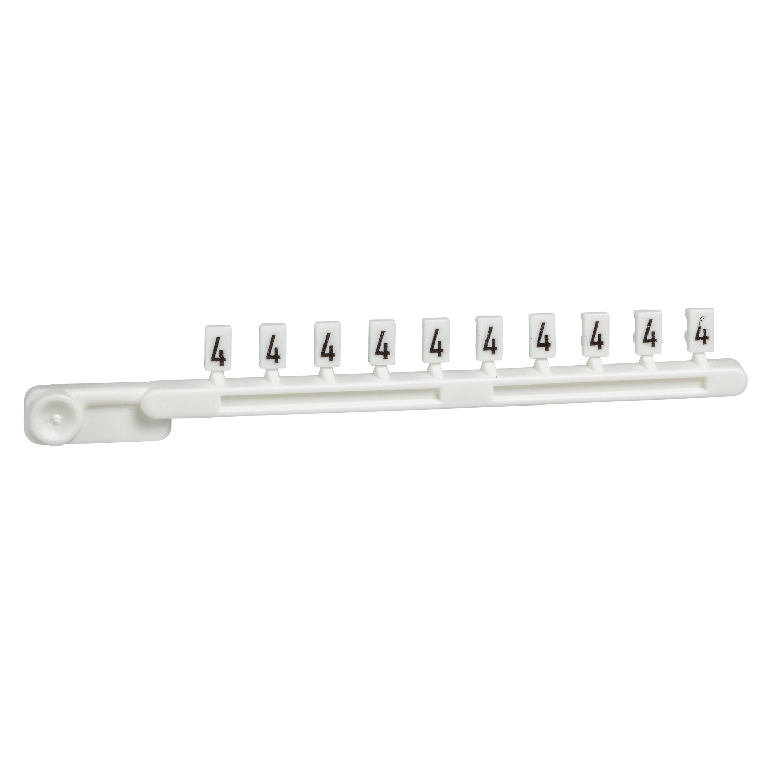 AB1R4 – TERMINAL MARKER NO.4 -STRIP OF 10 | Schneider Electric