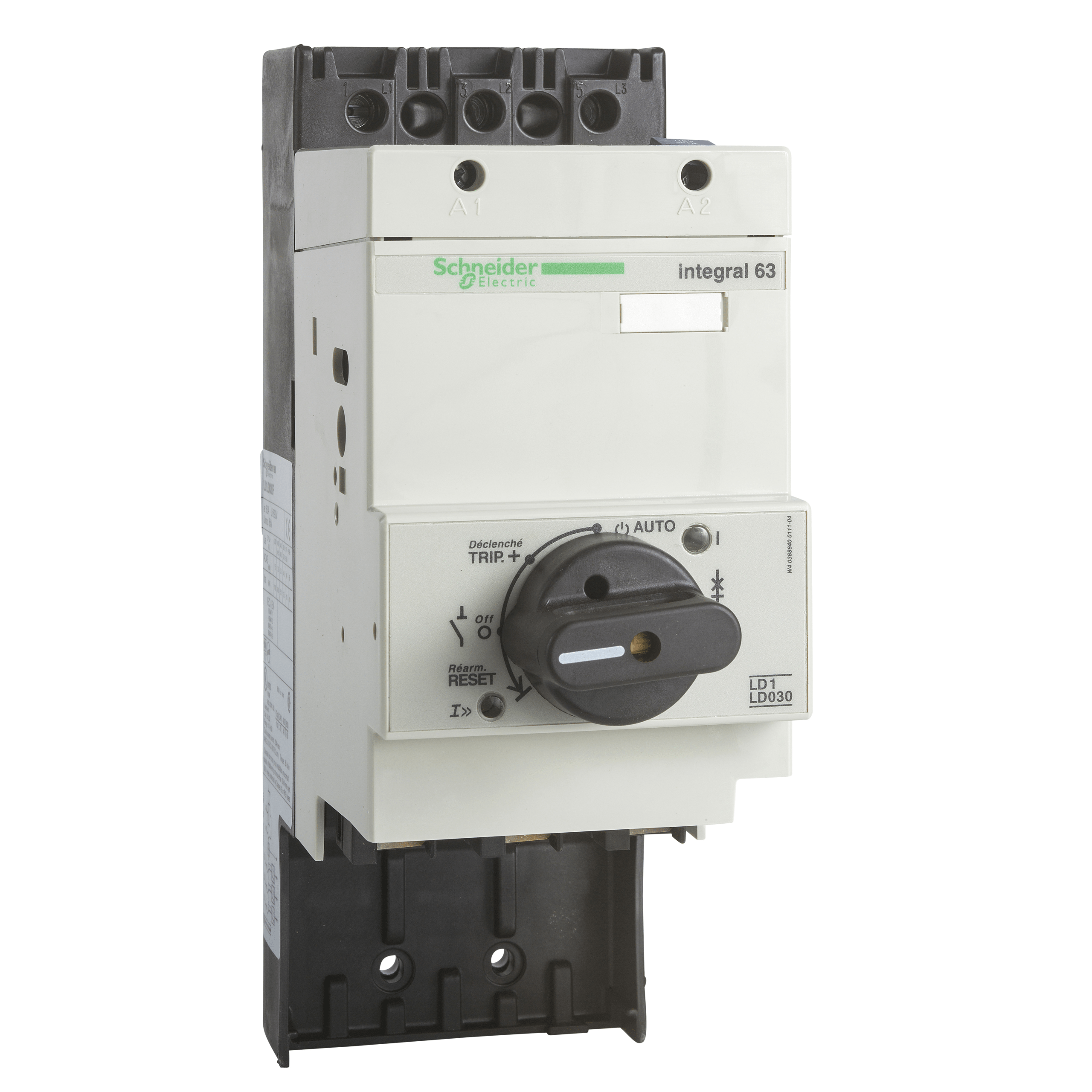 LD1LD030BD - TeSys Integral - contactor breaker - 63 A AC-43 - 24 V DC coil Schneider Electric