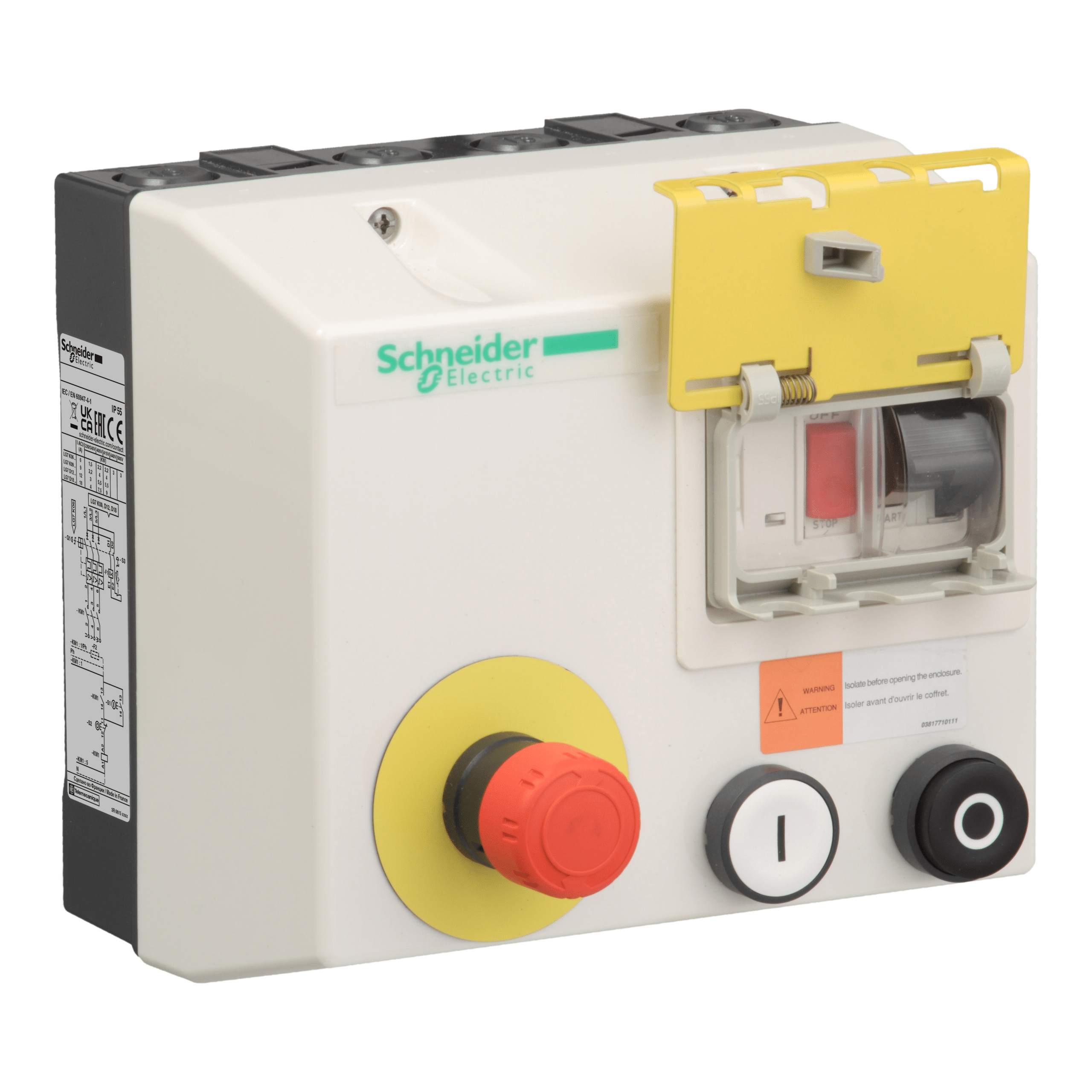 LG7D18Q720 - TeSys LG - enclosed DOL starter - 13...18 A - 380 V AC coil Schneider Electric
