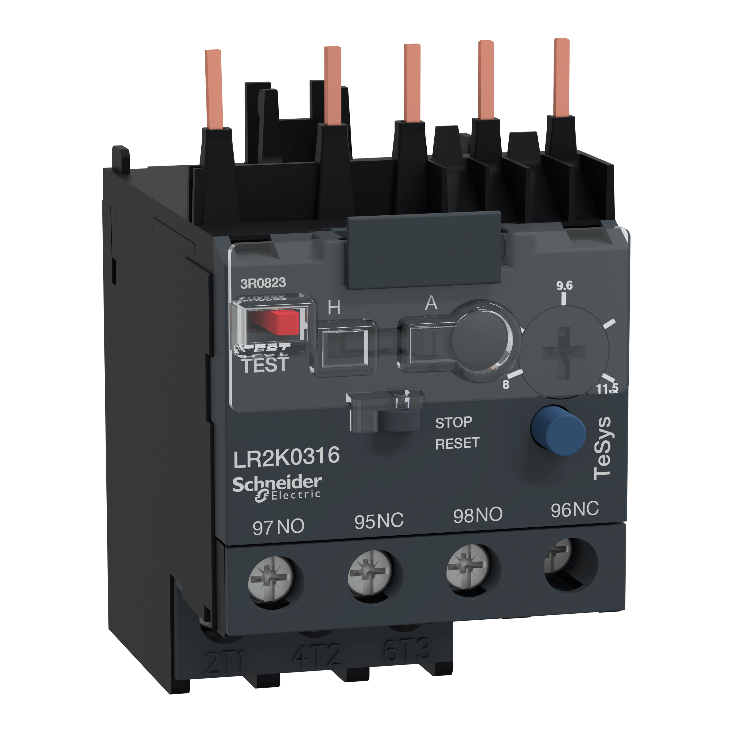 LR2K0316 - TeSys K - differential thermal overload relays - 8...11.5 A - class 10A Schneider Electric